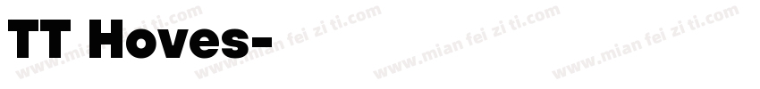 TT Hoves字体转换